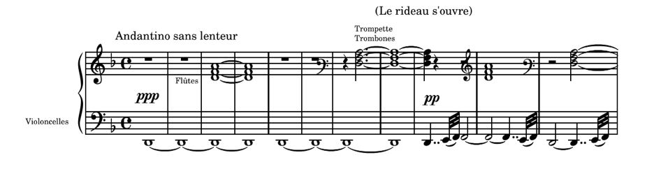 Figure 6 : d’Indy, Le Chant de la Cloche, Tableau 5
« L’Incendie », mesures 1–12, 187–188, dans Vincent d’Indy, Le Chant
de la Cloche, Paris : Hamelle, 1892
