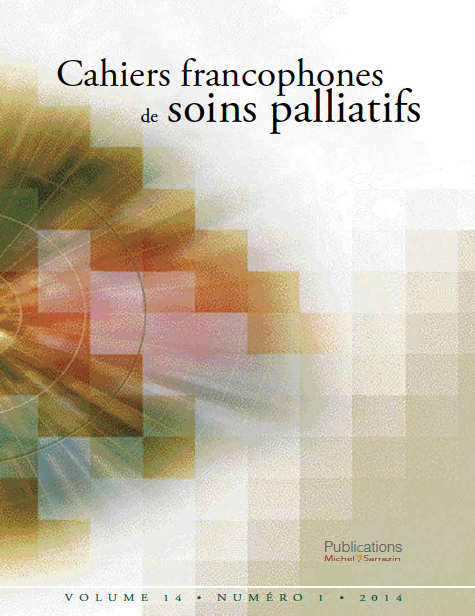					Afficher Vol. 14 No. 1 (2014): Cahiers francophones de soins palliatifs
				